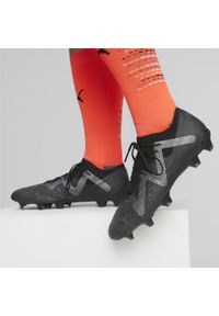 Puma - Buty piłkarskie męskie PUMA Future Ultimate Low Fg/Ag. Kolor: wielokolorowy, szary, czarny. Sport: piłka nożna