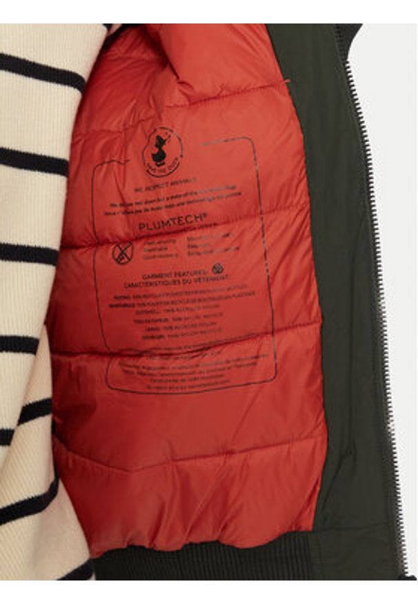 Save The Duck Kurtka bomber D31959M COFY19 Zielony Regular Fit. Kolor: zielony. Materiał: syntetyk