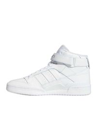 Adidas - Buty adidas Forum Mid M FY4975 białe. Okazja: na co dzień. Kolor: biały. Materiał: guma, materiał, skóra. Szerokość cholewki: normalna