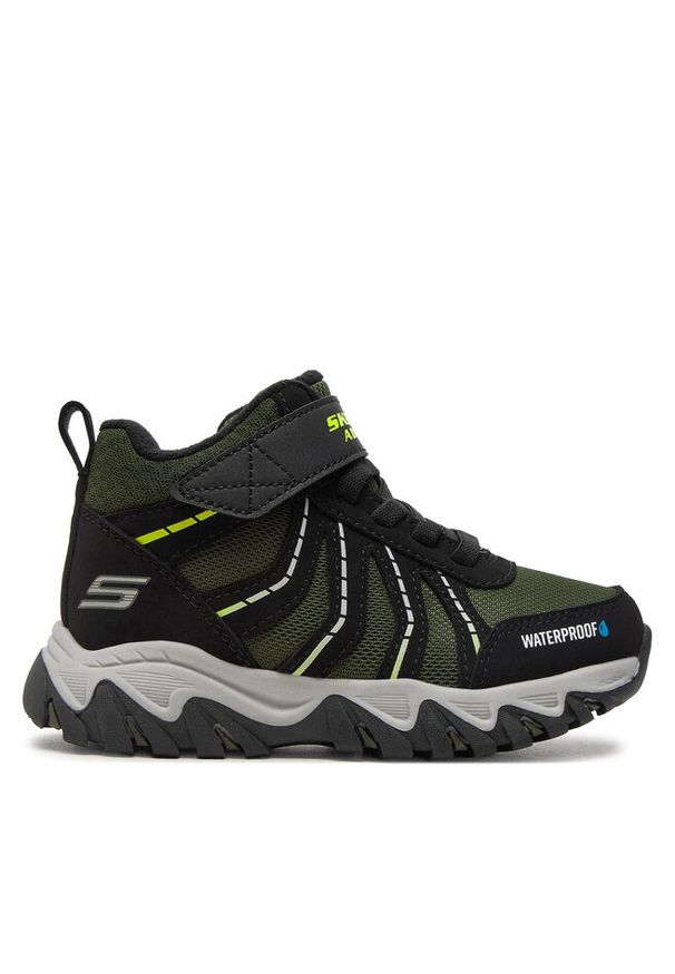 skechers - Trekkingi Skechers. Kolor: czarny. Sport: turystyka piesza