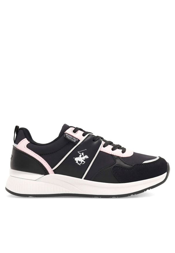 Sneakersy Beverly Hills Polo Club. Kolor: czarny