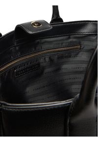 TOMMY HILFIGER - Tommy Hilfiger Torebka AW0AW17971 Czarny. Kolor: czarny. Materiał: skórzane #5
