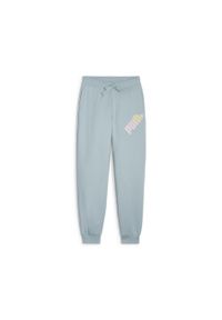 Puma Spodnie Power Colorblock 67936422. Kolor: niebieski