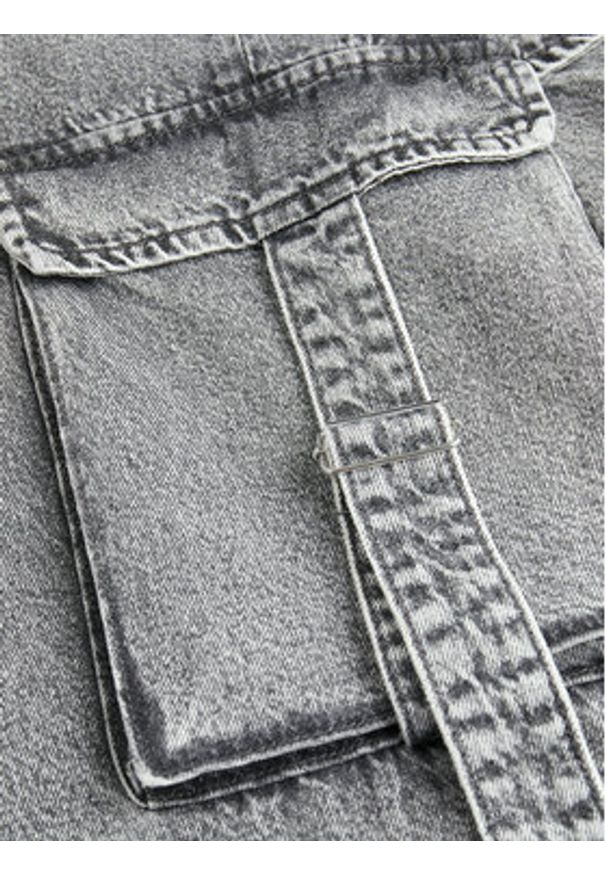 JJXX Jeansy Tokyo 12267831 Szary Wide Leg. Kolor: szary