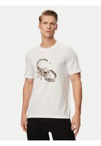 Hugo - HUGO T-Shirt Discorb 50557672 Biały Relaxed Fit. Kolor: biały. Materiał: bawełna #1