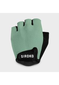 SIROKO - Rękawiczki rowerowe unisex Aero Green. Kolor: zielony. Materiał: nylon. Sport: kolarstwo #1