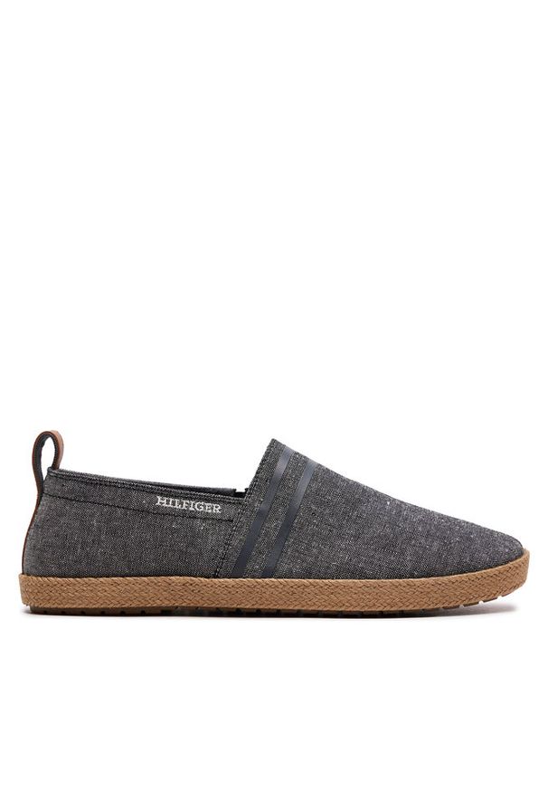 TOMMY HILFIGER - Espadryle Tommy Hilfiger. Kolor: czarny