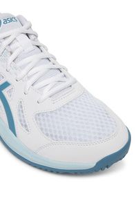 Asics Buty halowe Upcourt 6 1071A104 Biały. Kolor: biały. Materiał: skóra #5