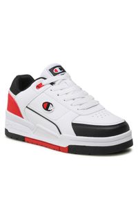 Champion Sneakersy Rebound Heritage Low Mesh S22115-WW001 Biały. Kolor: biały. Materiał: skóra