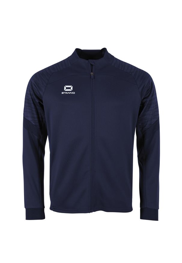 STANNO - Dziecięca bluza dresowa zapinana na zamek Stanno Bolt. Kolor: niebieski. Materiał: dresówka. Sport: fitness