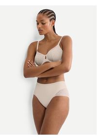 Triumph Figi klasyczne z wysokim stanem Comfort Contour 10226329 Beżowy jasny. Stan: podwyższony. Kolor: beżowy. Materiał: syntetyk #5