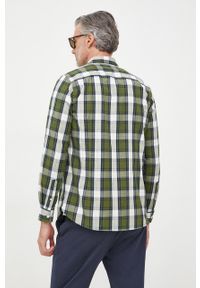 Pepe Jeans koszula bawełniana męska kolor zielony relaxed z kołnierzykiem button-down. Typ kołnierza: button down. Kolor: zielony. Materiał: bawełna #4