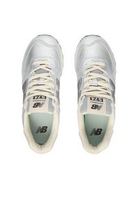 New Balance Sneakersy WL574MLG Srebrny. Kolor: srebrny. Materiał: skóra. Model: New Balance 574
