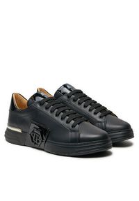 Philipp Plein - PHILIPP PLEIN Sneakersy FADS USC0565 PLE025N Czarny. Kolor: czarny. Materiał: skóra #4