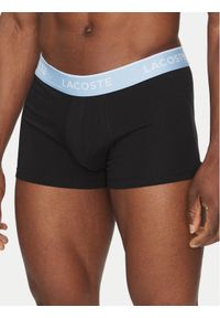 Lacoste Komplet 3 par bokserek 5H1297 Czarny. Kolor: czarny. Materiał: bawełna