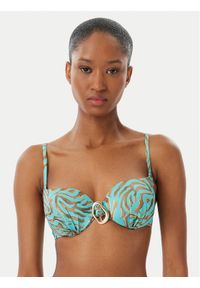 SELMARK - Selmark Góra od bikini BN717 Turkusowy. Kolor: turkusowy. Materiał: syntetyk #1
