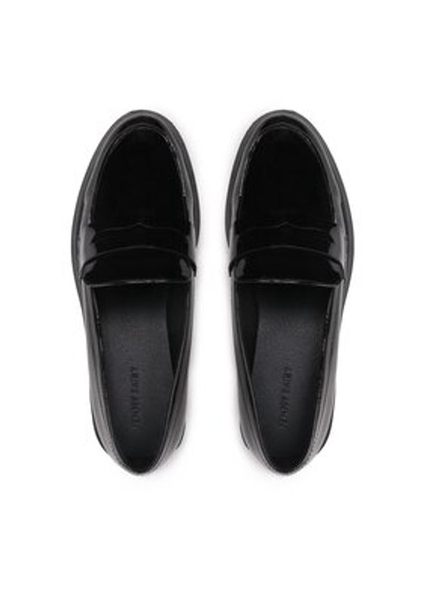 Jenny - JENNY Loafersy WYL3166-5 Czarny. Kolor: czarny. Materiał: skóra