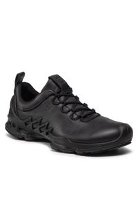 ecco - ECCO Trekkingi Biom Eax M 80283401001 Czarny. Kolor: czarny. Materiał: skóra. Sport: turystyka piesza #1