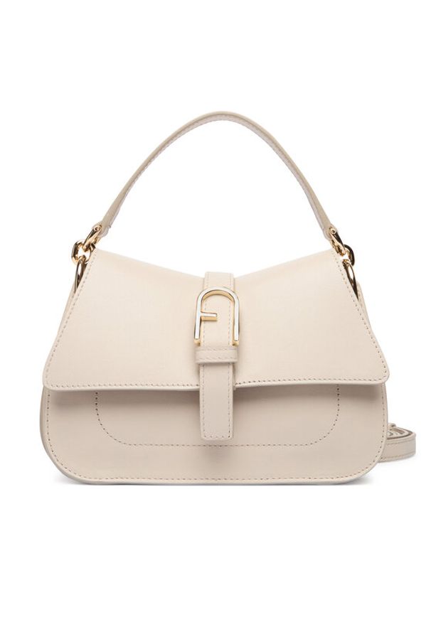 Furla Torebka Flow Mini WB01032 BX2045 BG 4556S Brązowy. Kolor: brązowy. Materiał: skórzane