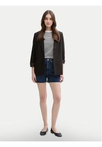 Tom Tailor Denim Szorty jeansowe 1045651 Granatowy Regular Fit. Kolor: niebieski. Materiał: bawełna #4