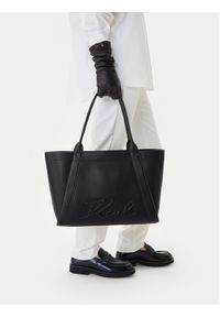 Karl Lagerfeld - KARL LAGERFELD Torebka B1W30066 Czarny. Kolor: czarny. Materiał: skórzane #1