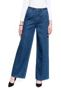 Lee - DAMSKIE SPODNIE JEANSOWE LEE STELLA A LINE DARK ETON L31SNAEC