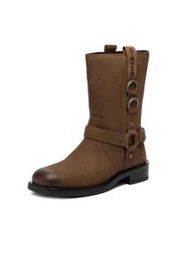 G-Star RAW - G-Star Raw Botki CEO-WI45-CHRISTIAN-01 Brązowy. Kolor: brązowy. Materiał: nubuk, skóra #7