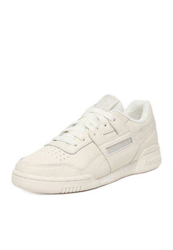 Reebok Sneakersy EO-WORKOUT PLUS 100244869 Biały. Kolor: biały. Materiał: skóra. Model: Reebok Workout