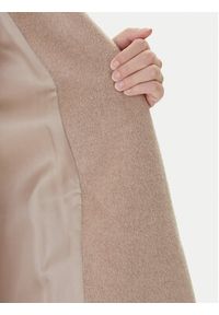 Weekend Max Mara Płaszcz wełniany Tempera 2525016082 Beżowy Regular Fit. Kolor: beżowy. Materiał: wełna #6