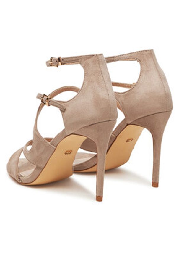 DeeZee Sandały LB0520-01 Brązowy. Kolor: brązowy. Materiał: materiał