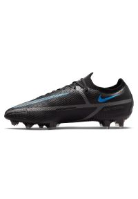 Buty piłkarskie Nike Phantom GT2 Elite Fg M CZ9890-004 czarne czarne. Nosek buta: otwarty. Kolor: czarny. Materiał: tkanina, syntetyk, materiał. Szerokość cholewki: normalna. Sezon: jesień. Sport: piłka nożna #2