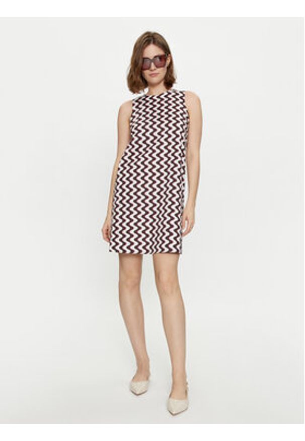 Marella Sukienka letnia Morina 2413221232 Kolorowy Relaxed Fit. Materiał: bawełna. Wzór: kolorowy. Sezon: lato