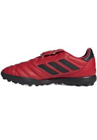 Adidas - Buty piłkarskie adidas Copa Gloro Tf M IE7542 czerwone. Zapięcie: sznurówki. Kolor: czerwony. Materiał: guma, syntetyk. Sport: piłka nożna
