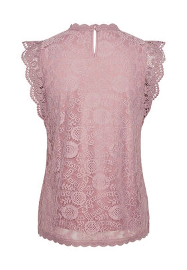 Pieces Bluzka 17120454 Różowy Regular Fit. Kolor: różowy. Materiał: syntetyk