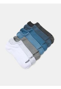 Sinsay - Prążkowane skarpetki 7 pack - wielobarwny. Materiał: prążkowany #1