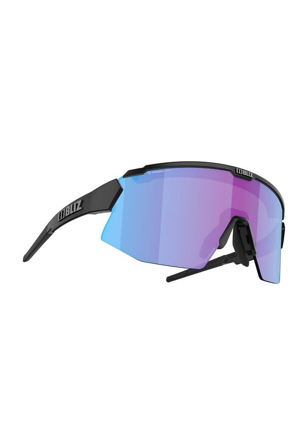BLIZ - Okulary przeciwsłoneczne rowerowe dla dorosłych Bliz Breeze Nordic Light. Kolor: czarny, fioletowy, wielokolorowy
