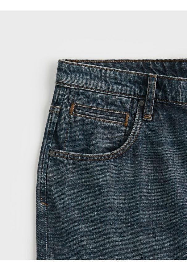 Reserved - Jeansy relaxed straight - indigo jeans