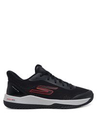 skechers - Skechers Buty do tenisa Viper Court Pro 246069/BKRD Czarny. Kolor: czarny. Materiał: materiał. Sport: tenis