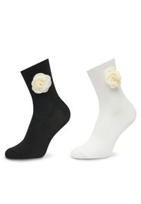 Aldo Skarpety długie Rosettesocks 13939716 Czarny. Kolor: czarny. Materiał: materiał, poliester