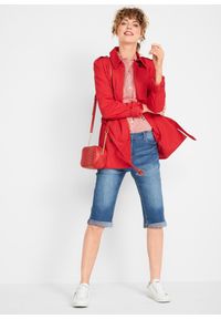 bonprix - Bermudy dżinsowe ze stretchem i wygodnym paskiem. Kolor: niebieski #3