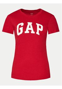 GAP - Gap T-Shirt 268820-91 Czerwony Regular Fit. Kolor: czerwony. Materiał: bawełna #4