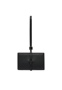 Calvin Klein Portfel Emblem Hw Pebble Wallet On Strap LV04F1130G Czarny. Kolor: czarny. Materiał: skóra #1