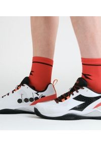 Buty do tenisa męskie Diadora BLUSHIELD TORNEO CLAY white/black/red. Kolor: biały, czerwony, wielokolorowy, czarny. Sport: tenis