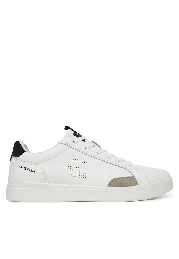 G-Star RAW - Sneakersy G-Star Raw. Kolor: biały
