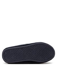 TOMMY HILFIGER - Tommy Hilfiger Kapcie Comfy Home Slippers With Straps FW0FW06587 Granatowy. Kolor: niebieski. Materiał: materiał