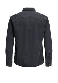 Jack & Jones - Jack&Jones Koszula Sheridan 12138115 Czarny Slim Fit. Kolor: czarny. Materiał: bawełna #6
