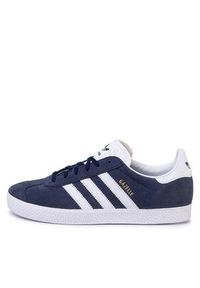Adidas - adidas Sneakersy Gazelle J BY9144 Granatowy. Kolor: niebieski. Materiał: zamsz, skóra #6