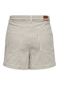 only - ONLY Szorty jeansowe Naomi 15363816 Beżowy Regular Fit. Kolor: beżowy. Materiał: bawełna #2