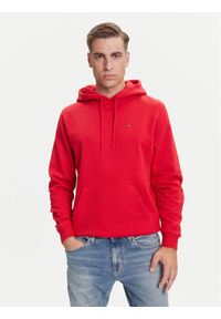 Tommy Jeans Bluza DM0DM20742 Czerwony Regular Fit. Kolor: czerwony. Materiał: bawełna