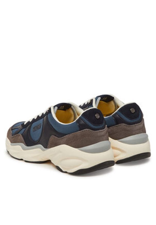 Colmar Sneakersy Dexter SS25/026 Granatowy. Kolor: niebieski. Materiał: zamsz, skóra